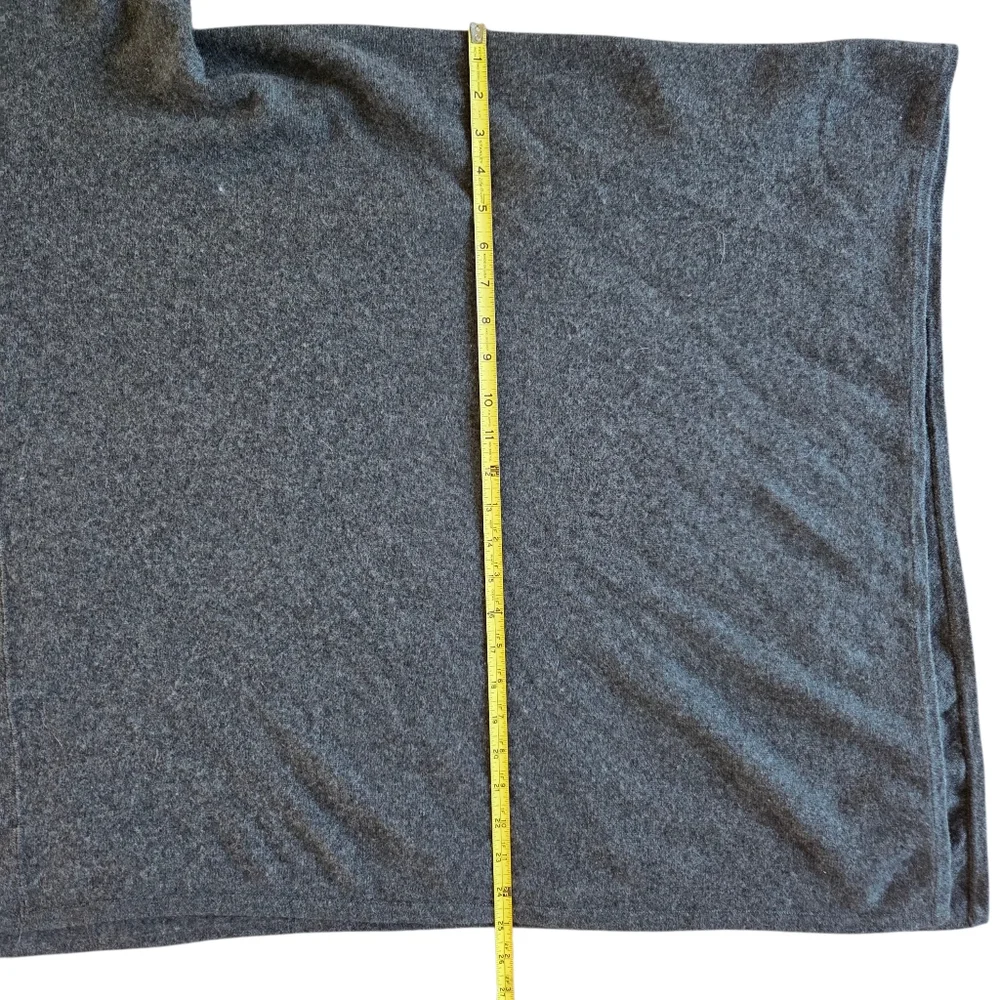 Sofia Cashmere Hooded Cowl Neck Poncho Size-One Size - Picture 15 of 16